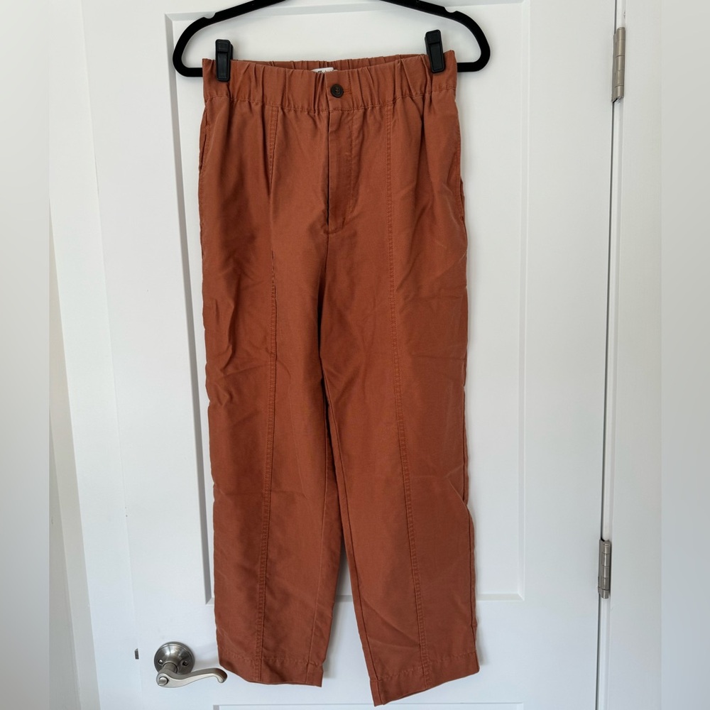 Madewell cropped cotton trousers